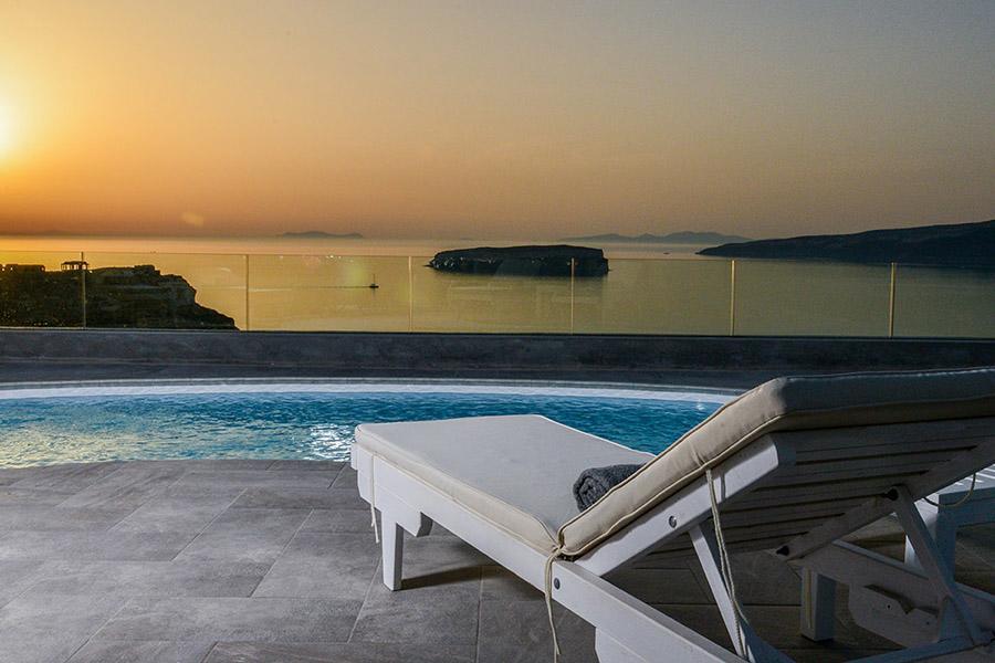 Our Villa Santorini Акротірі Екстер'єр фото