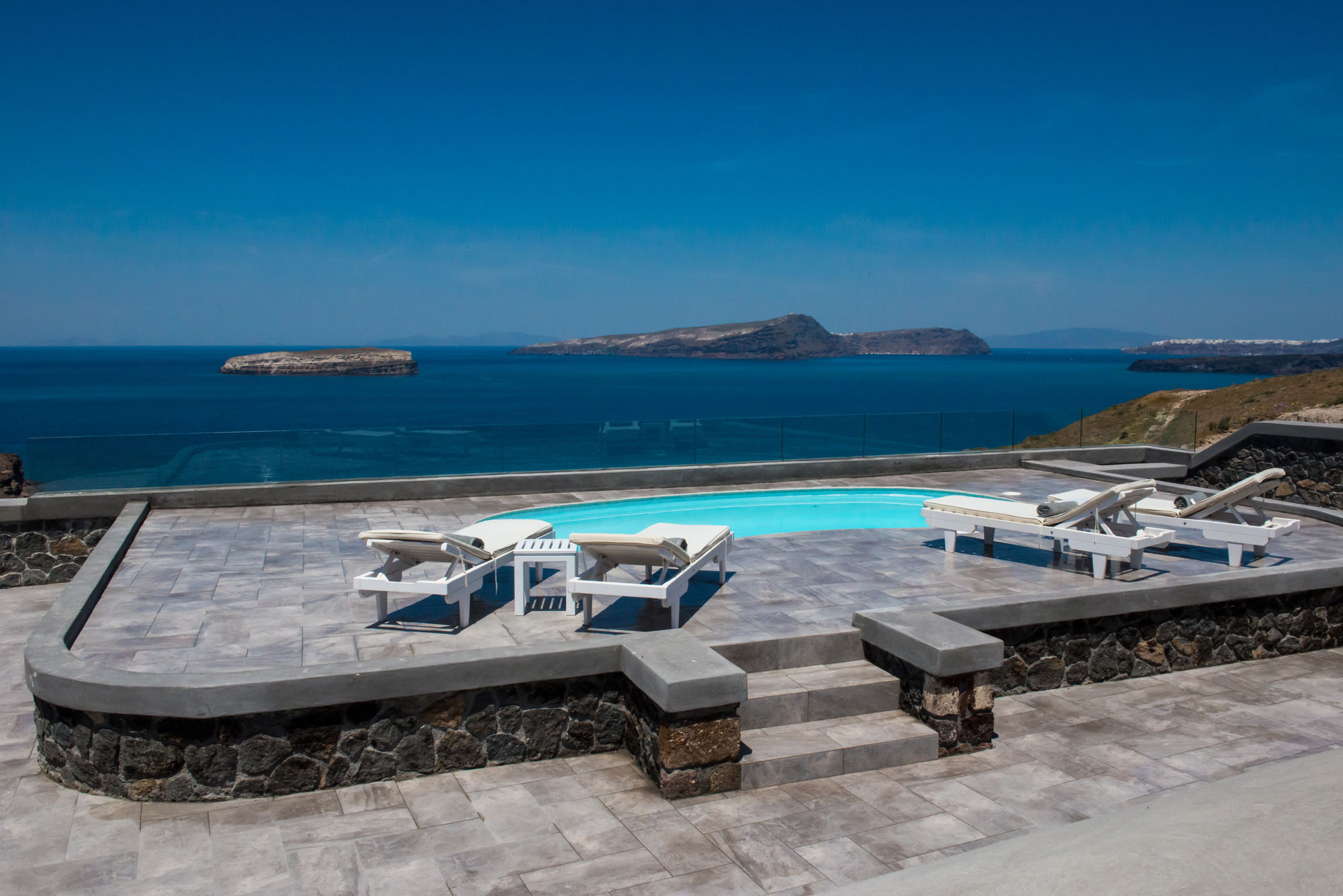 Our Villa Santorini Акротірі Екстер'єр фото